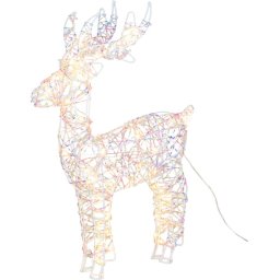 Dekoráció MagicHome Karácsony, Szarvas, 120xLED meleg fehér, IP20, 30,5x10x46 cm