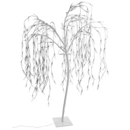 Karácsonyfa MagicHome, fűzfa, 384 LED, meleg fehér, 180 cm
