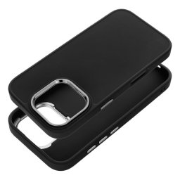 Frame Apple iPhone 17e / iPhone 16e közepesen ütésálló tok kameravédő kerettel, fekete