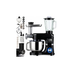 Multifunkciós Bolygóműves Konyhai Robotgép 2000W, 6,2 l Fűthető Tál, 1,5L Turmix