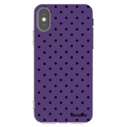 Átlátszó szilikon tok az alábbi mobiltelefonokra Apple iPhone X/XS - Flickers 2