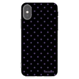 Átlátszó szilikon tok az alábbi mobiltelefonokra Apple iPhone X/XS - Flickers