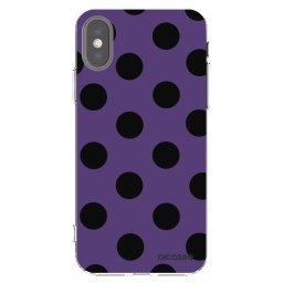 Átlátszó szilikon tok az alábbi mobiltelefonokra Apple iPhone X/XS - Big flickers 2