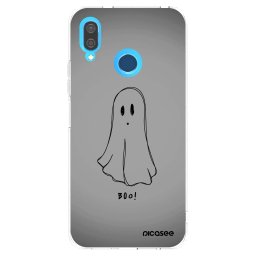 Átlátszó szilikon tok az alábbi mobiltelefonokra Huawei P20 Lite - Ghost