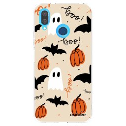 Átlátszó szilikon tok az alábbi mobiltelefonokra Huawei P20 Lite - Halloween 26