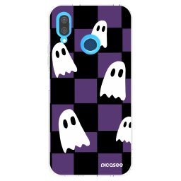 Átlátszó szilikon tok az alábbi mobiltelefonokra Huawei P20 Lite - Ghosts