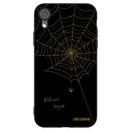Fekete szilikon tok az alábbi mobiltelefonokra Apple iPhone XR - Delicate danger