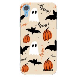Átlátszó szilikon tok az alábbi mobiltelefonokra Apple iPhone XR - Halloween 26