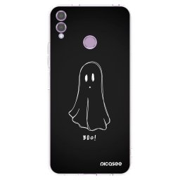 Átlátszó szilikon tok az alábbi mobiltelefonokra Honor 8X - Ghost 2