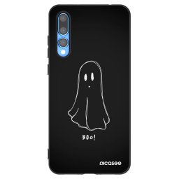 Fekete szilikon tok az alábbi mobiltelefonokra Huawei P20 Pro - Ghost 2
