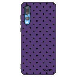 Fekete szilikon tok az alábbi mobiltelefonokra Huawei P20 Pro - Flickers 2