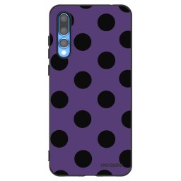 Fekete szilikon tok az alábbi mobiltelefonokra Huawei P20 Pro - Big flickers 2