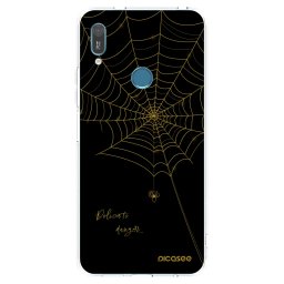 Átlátszó szilikon tok az alábbi mobiltelefonokra Huawei Y6 2019 - Delicate danger