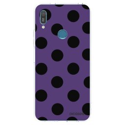 Átlátszó szilikon tok az alábbi mobiltelefonokra Huawei Y6 2019 - Big flickers 2