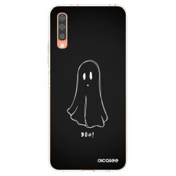 Átlátszó szilikon tok az alábbi mobiltelefonokra Samsung Galaxy A70 A705F - Ghost 2