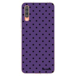 Átlátszó szilikon tok az alábbi mobiltelefonokra Samsung Galaxy A70 A705F - Flickers 2