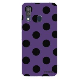Átlátszó szilikon tok az alábbi mobiltelefonokra Samsung Galaxy A40 A405F - Big flickers 2