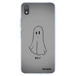 Átlátszó szilikon tok az alábbi mobiltelefonokra Xiaomi Redmi 7A - Ghost