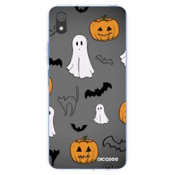 Átlátszó szilikon tok az alábbi mobiltelefonokra Xiaomi Redmi 7A - Spooky crew