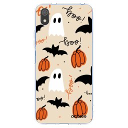 Átlátszó szilikon tok az alábbi mobiltelefonokra Xiaomi Redmi 7A - Halloween 26