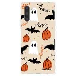 Átlátszó szilikon tok az alábbi mobiltelefonokra Samsung Galaxy Note 10 N970F - Halloween 26