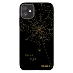 Átlátszó szilikon tok az alábbi mobiltelefonokra Apple iPhone 11 - Delicate danger