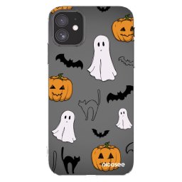 Átlátszó szilikon tok az alábbi mobiltelefonokra Apple iPhone 11 - Spooky crew