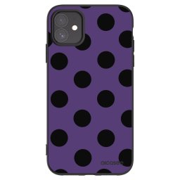 Fekete szilikon tok az alábbi mobiltelefonokra Apple iPhone 11 - Big flickers 2