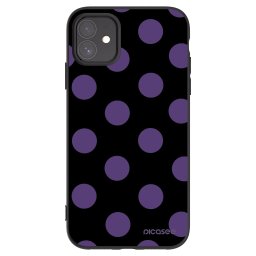Fekete szilikon tok az alábbi mobiltelefonokra Apple iPhone 11 - Big flickers