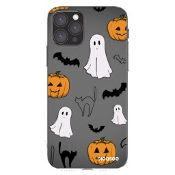 Átlátszó szilikon tok az alábbi mobiltelefonokra Apple iPhone 11 Pro - Spooky crew