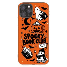 Átlátszó szilikon tok az alábbi mobiltelefonokra Apple iPhone 11 Pro - Spooky book club