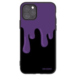 Fekete szilikon tok az alábbi mobiltelefonokra Apple iPhone 11 Pro - Purple spooky