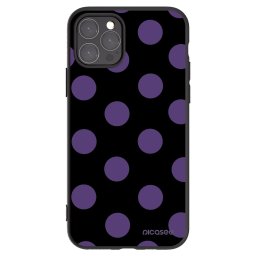 Fekete szilikon tok az alábbi mobiltelefonokra Apple iPhone 11 Pro - Big flickers