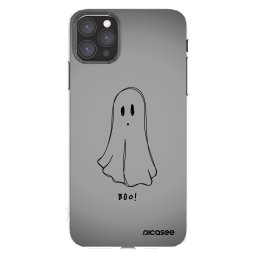 Átlátszó szilikon tok az alábbi mobiltelefonokra Apple iPhone 11 Pro Max - Ghost