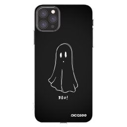 Átlátszó szilikon tok az alábbi mobiltelefonokra Apple iPhone 11 Pro Max - Ghost 2