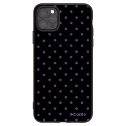 Fekete szilikon tok az alábbi mobiltelefonokra Apple iPhone 11 Pro Max - Flickers
