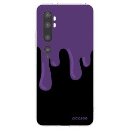 Átlátszó szilikon tok az alábbi mobiltelefonokra Xiaomi Mi Note 10 (Pro) - Purple spooky