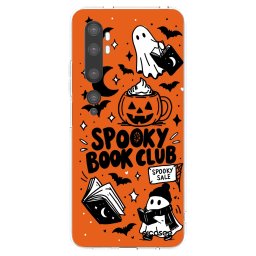 Átlátszó szilikon tok az alábbi mobiltelefonokra Xiaomi Mi Note 10 (Pro) - Spooky book club