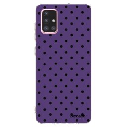 Átlátszó szilikon tok az alábbi mobiltelefonokra Samsung Galaxy A71 A715F - Flickers 2