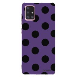 Átlátszó szilikon tok az alábbi mobiltelefonokra Samsung Galaxy A71 A715F - Big flickers 2