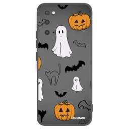 Fekete szilikon tok az alábbi mobiltelefonokra Samsung Galaxy S20 G980F - Spooky crew