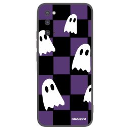 Fekete szilikon tok az alábbi mobiltelefonokra Samsung Galaxy S20 G980F - Ghosts