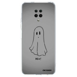 Átlátszó szilikon tok az alábbi mobiltelefonokra Xiaomi Redmi Note 9 Pro - Ghost