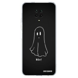 Átlátszó szilikon tok az alábbi mobiltelefonokra Xiaomi Redmi Note 9 Pro - Ghost 2