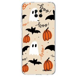Átlátszó szilikon tok az alábbi mobiltelefonokra Xiaomi Redmi Note 9 Pro - Halloween 26