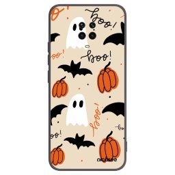 Fekete szilikon tok az alábbi mobiltelefonokra Xiaomi Redmi Note 9 Pro - Halloween 26