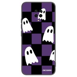 Fekete szilikon tok az alábbi mobiltelefonokra Xiaomi Redmi Note 9 Pro - Ghosts