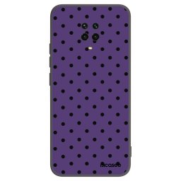 Fekete szilikon tok az alábbi mobiltelefonokra Xiaomi Redmi Note 9 Pro - Flickers 2