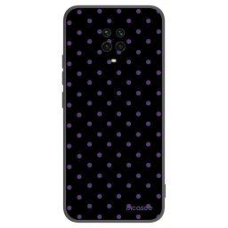 Fekete szilikon tok az alábbi mobiltelefonokra Xiaomi Redmi Note 9 Pro - Flickers