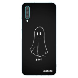 Átlátszó szilikon tok az alábbi mobiltelefonokra Samsung Galaxy A30s A307F - Ghost 2